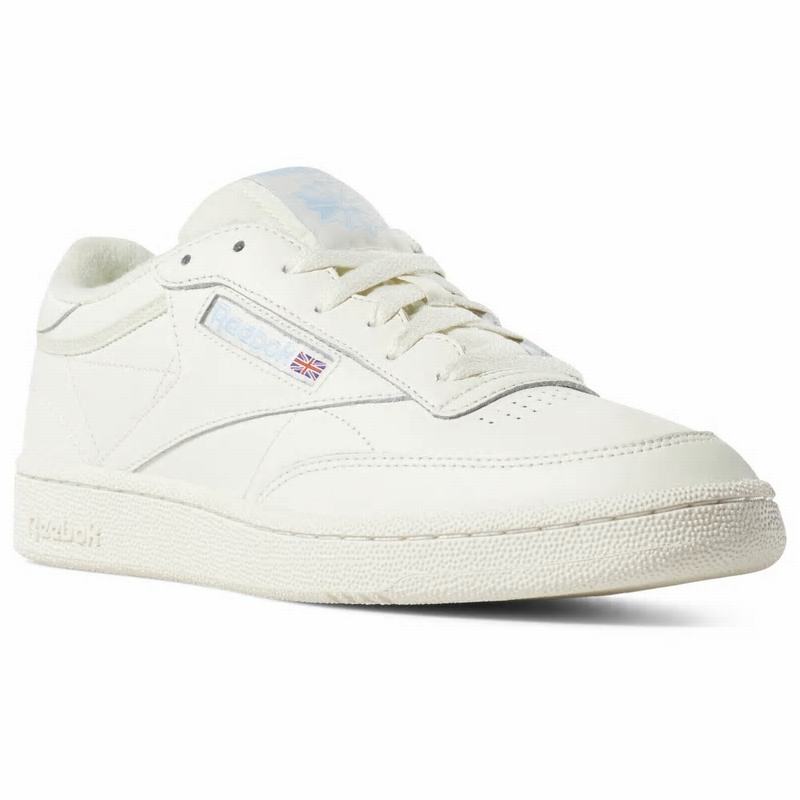Tenisi Reebok Club C 85 Barbati Albi Romania UQ2612QD